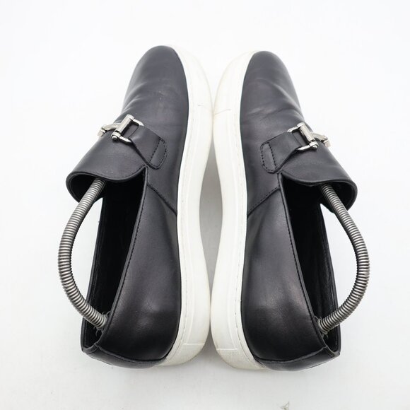 Marc Nolan Boardwalk Horse Bit Men\'s Size 8 Slip On Loafers Casual Black Leather main image 11